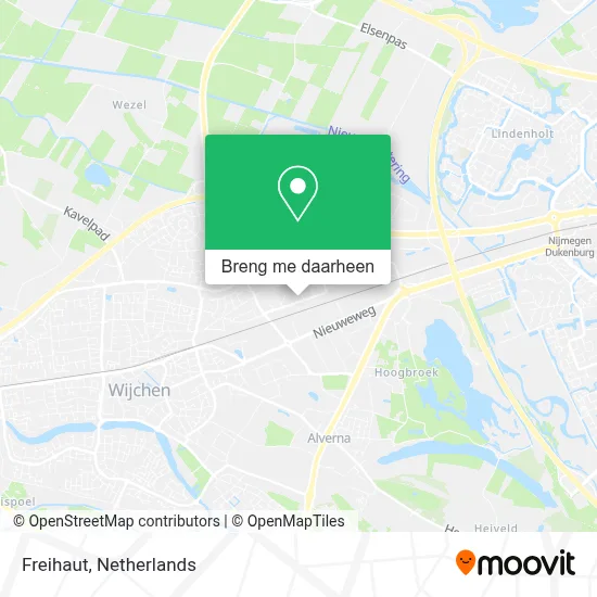 Freihaut kaart