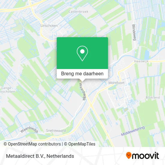 Metaaldirect B.V. kaart