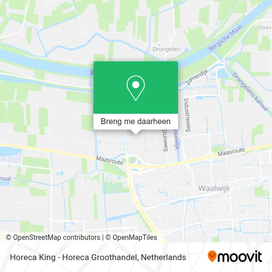 Horeca King - Horeca Groothandel kaart