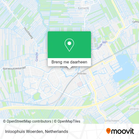 Inloophuis Woerden kaart