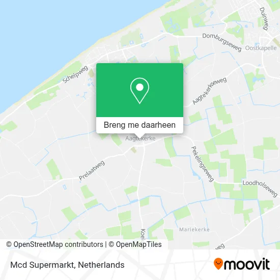 Mcd Supermarkt kaart