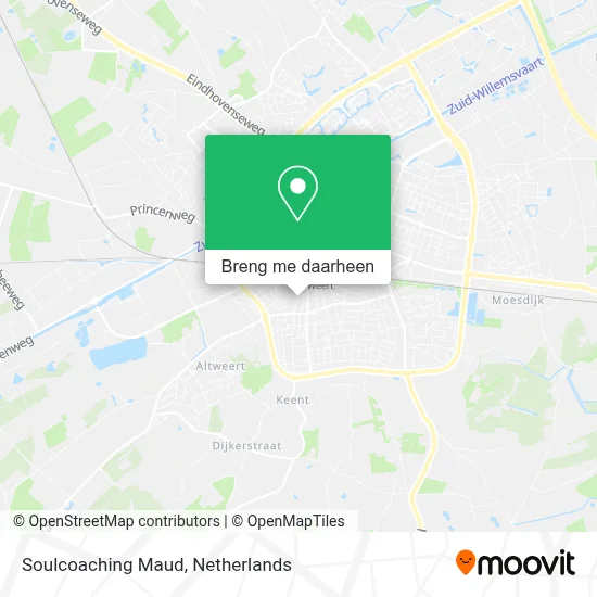 Soulcoaching Maud kaart
