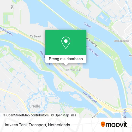 Intveen Tank Transport kaart