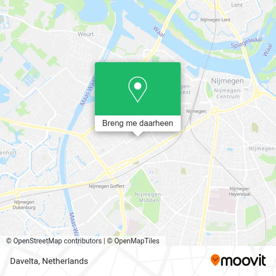 Davelta kaart