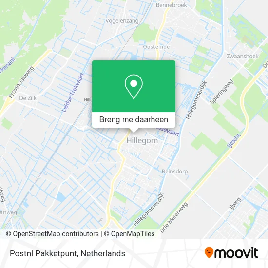 Postnl Pakketpunt kaart