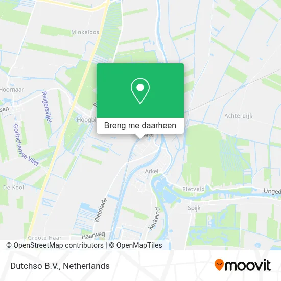 Dutchso B.V. kaart
