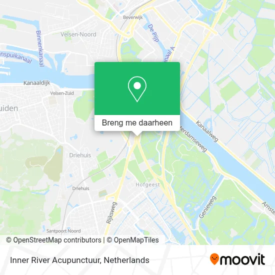 Inner River Acupunctuur kaart