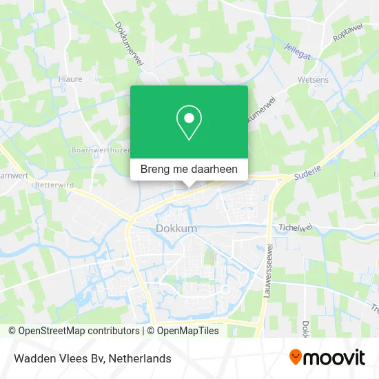Wadden Vlees Bv kaart