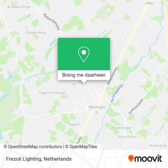 Frezoli Lighting kaart