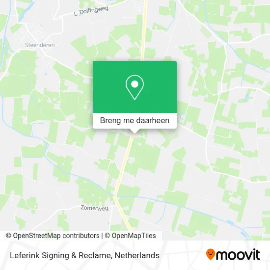 Leferink Signing & Reclame kaart