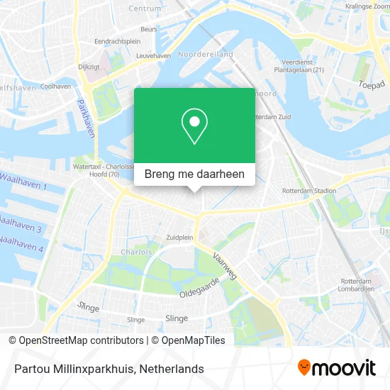 Partou Millinxparkhuis kaart