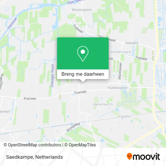 Saedkampe kaart