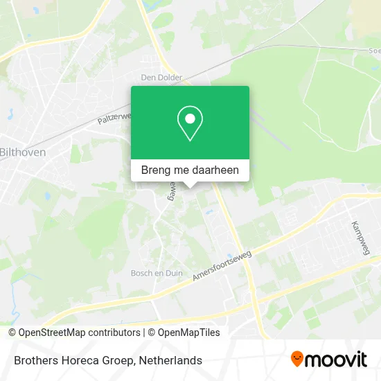 Brothers Horeca Groep kaart