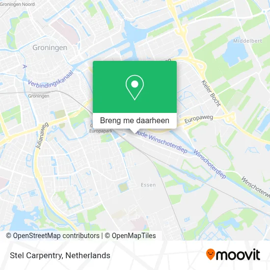 Stel Carpentry kaart