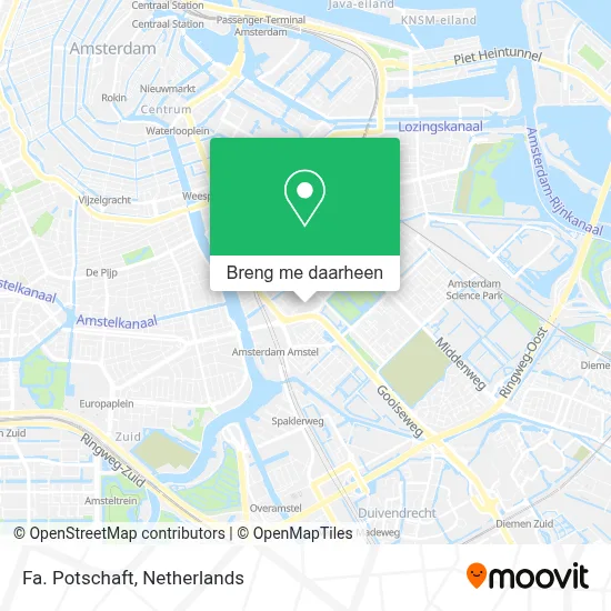 Fa. Potschaft kaart