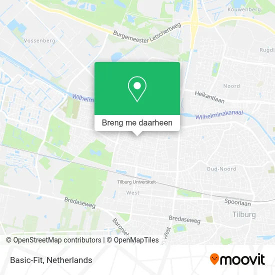 Basic-Fit kaart