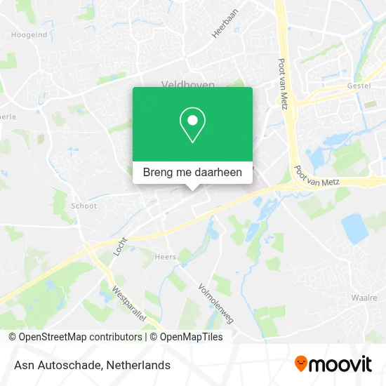 Asn Autoschade kaart