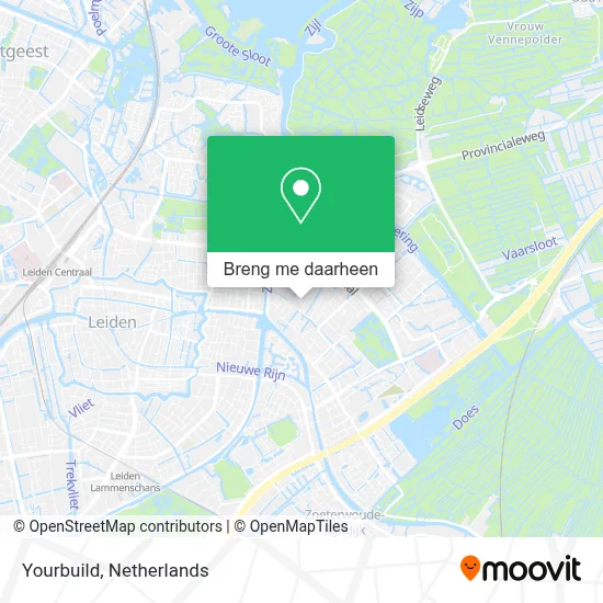 Yourbuild kaart