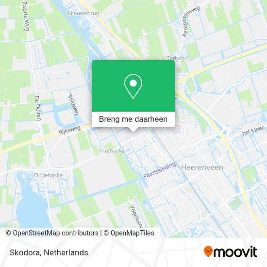 Skodora kaart