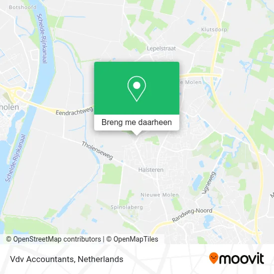 Vdv Accountants kaart