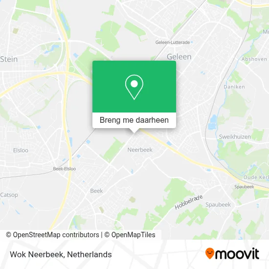 Wok Neerbeek kaart