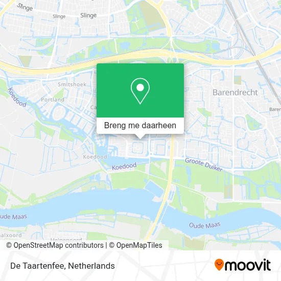 De Taartenfee kaart