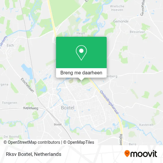 Rksv Boxtel kaart