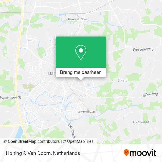 Hoiting & Van Doorn kaart