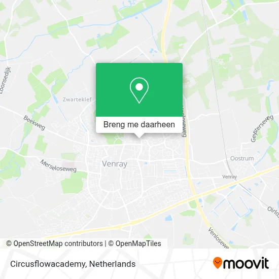 Circusflowacademy kaart