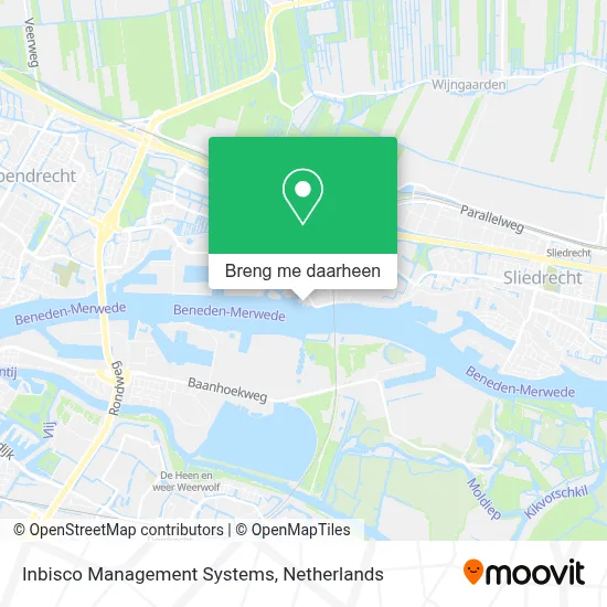 Inbisco Management Systems kaart