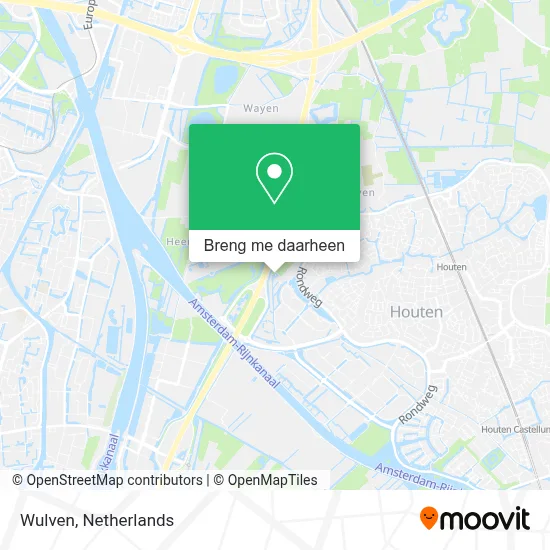 Wulven kaart