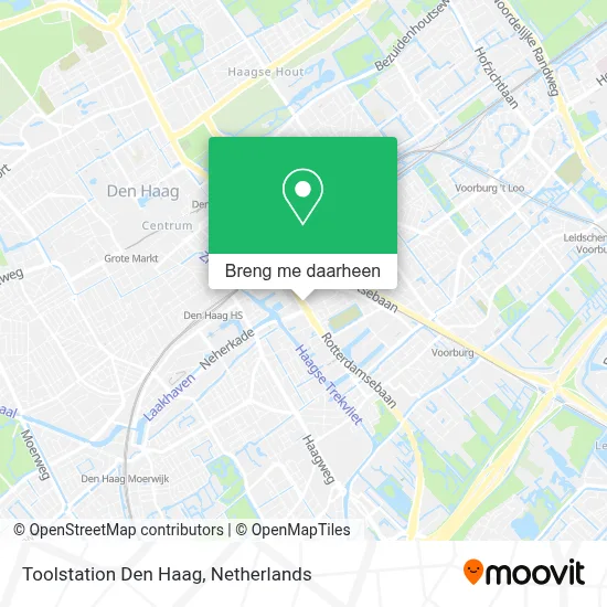 Toolstation Den Haag kaart