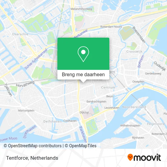 Tentforce kaart
