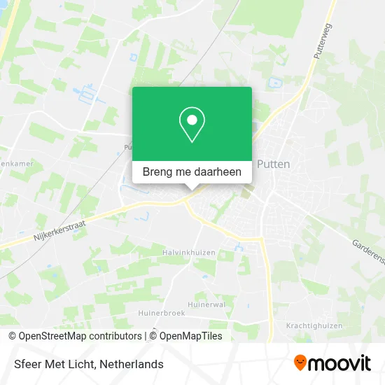 Sfeer Met Licht kaart