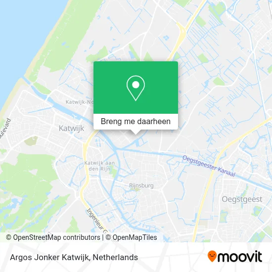 Argos Jonker Katwijk kaart