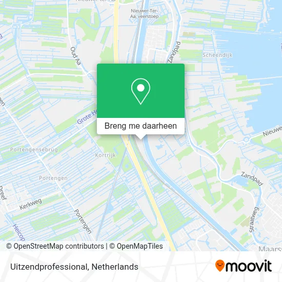 Uitzendprofessional kaart