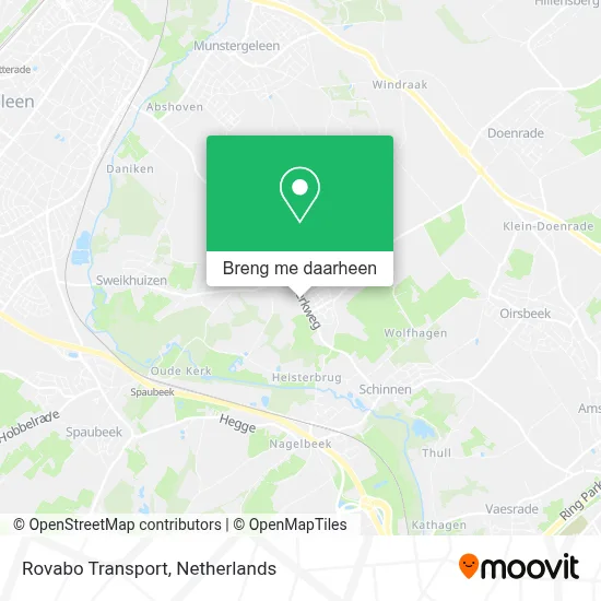 Rovabo Transport kaart