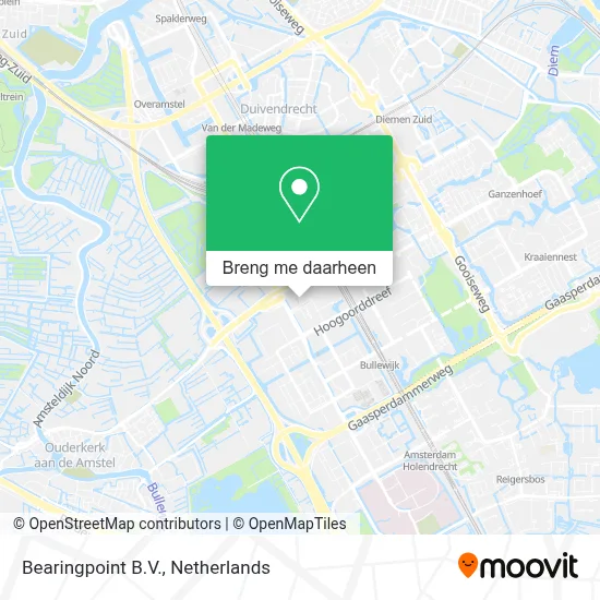 Bearingpoint B.V. kaart