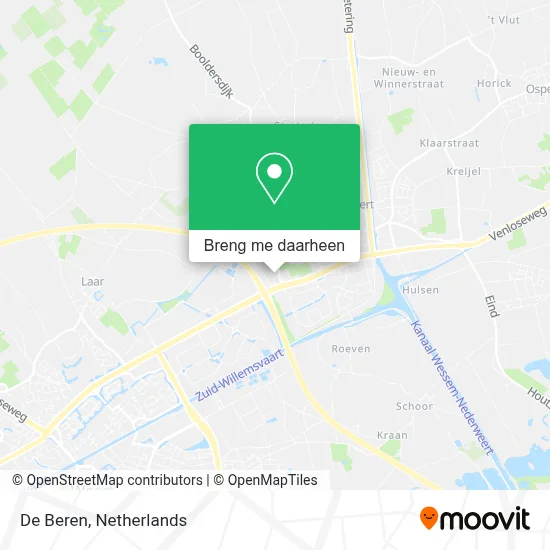 De Beren kaart