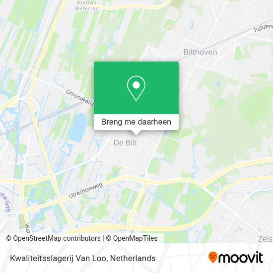 Kwaliteitsslagerij Van Loo kaart