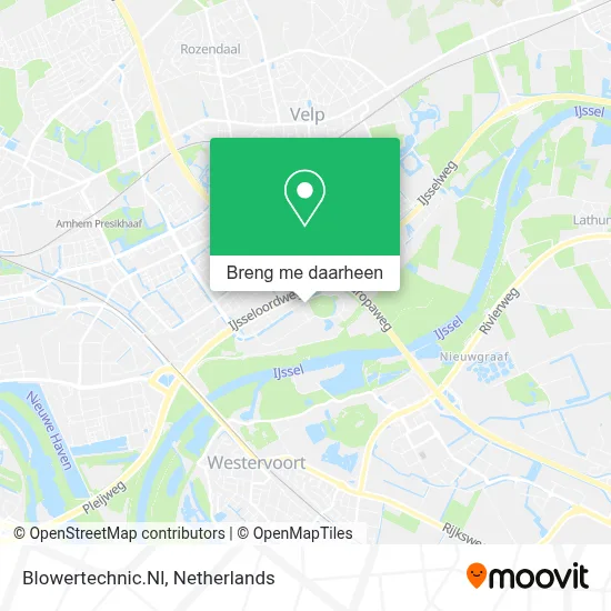 Blowertechnic.Nl kaart