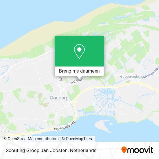 Scouting Groep Jan Joosten kaart