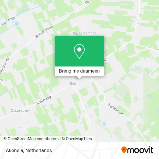 Akeneia kaart