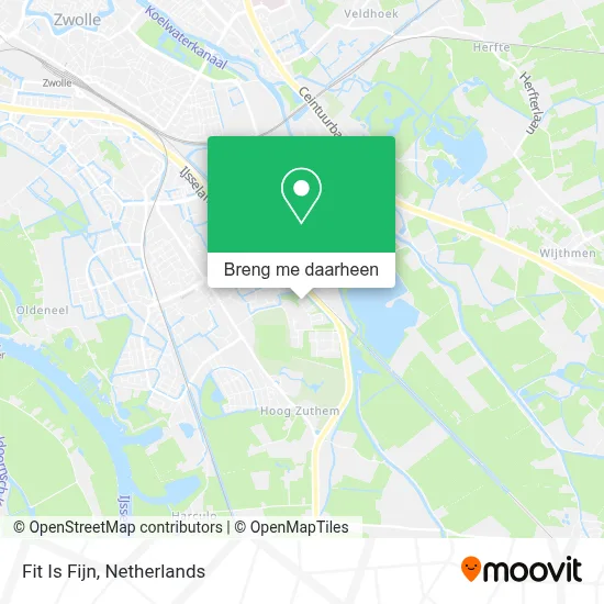 Fit Is Fijn kaart