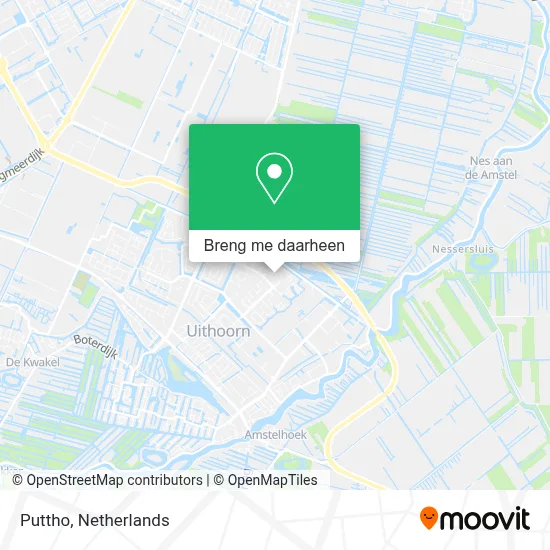 Puttho kaart