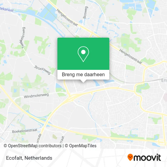 Ecofalt kaart