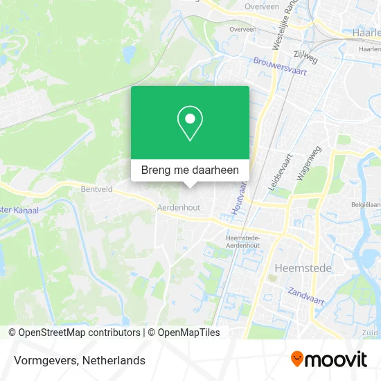 Vormgevers kaart
