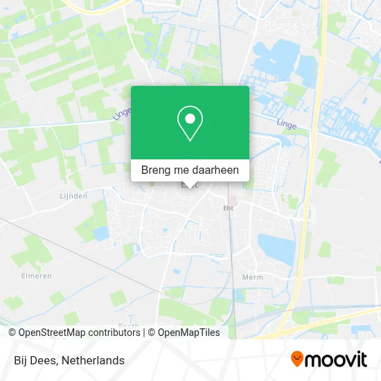 Bij Dees kaart