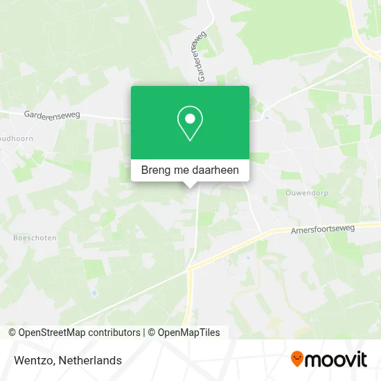 Wentzo kaart