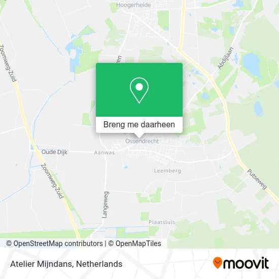 Atelier Mijndans kaart